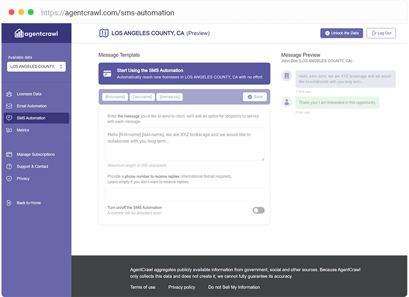 AgentCrawl Dashboard